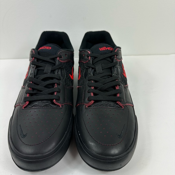 Men's Nike SB Ishod Wair Skate Skateboard Shoes Black/Red DV5473-001 - Size 11 - Picture 3 of 9